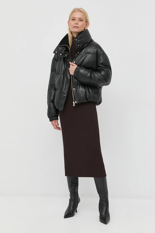 Γυναικεία Κοντά μπουφάν Μπουφάν Patrizia Pepe μαύρο, 2 Γυναικεία Κοντά μπουφάν Μπουφάν Patrizia Pepe μαύρο, - Image 2