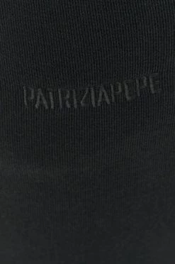 Γυναικεία Παντελόνια φόρμας Βαμβακερό παντελόνι Patrizia Pepe μαύρο -Φτηνός Patrizia Pepe Κατάστημα unnamed file 1024