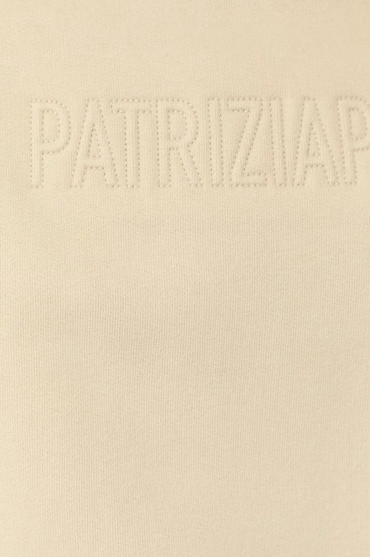 Γυναικεία Χωρίς φερμουάρ Βαμβακερή μπλούζα Patrizia Pepe χρώμα: μπεζ, 5 Γυναικεία Χωρίς φερμουάρ Βαμβακερή μπλούζα Patrizia Pepe χρώμα: μπεζ, - Image 5