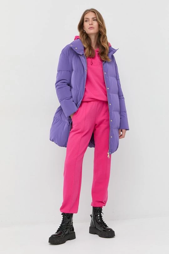 Γυναικεία Χωρίς φερμουάρ Βαμβακερή μπλούζα Patrizia Pepe χρώμα: ροζ, 2 Γυναικεία Χωρίς φερμουάρ Βαμβακερή μπλούζα Patrizia Pepe χρώμα: ροζ, - Image 2