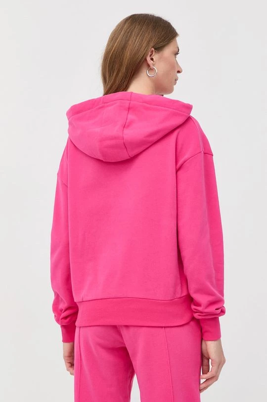 Γυναικεία Χωρίς φερμουάρ Βαμβακερή μπλούζα Patrizia Pepe χρώμα: ροζ, 3 Γυναικεία Χωρίς φερμουάρ Βαμβακερή μπλούζα Patrizia Pepe χρώμα: ροζ, - Image 3