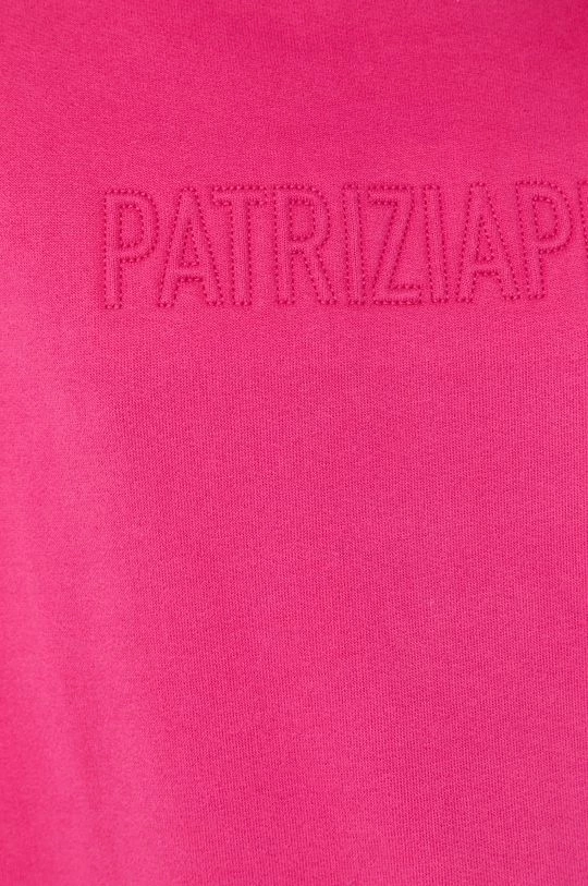 Γυναικεία Χωρίς φερμουάρ Βαμβακερή μπλούζα Patrizia Pepe χρώμα: ροζ, 5 Γυναικεία Χωρίς φερμουάρ Βαμβακερή μπλούζα Patrizia Pepe χρώμα: ροζ, - Image 5