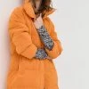 Γυναικεία Μακριά μπουφάν Μπουφάν Patrizia Pepe πορτοκαλί,