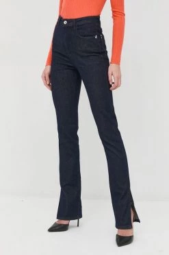 Γυναικεία Straight και Regular Τζιν παντελονι Patrizia Pepe σκούρο μπλε