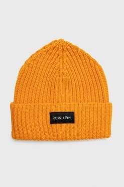 Γυναικεία Σκουφιά Μάλλινο σκουφί Patrizia Pepe πορτοκαλί,