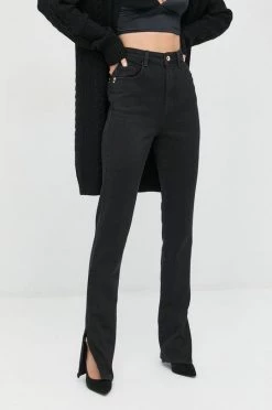 Γυναικεία Straight και Regular Τζιν παντελονι Patrizia Pepe σκούρο μπλε