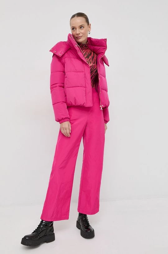 Γυναικεία Κοντά μπουφάν Μπουφάν Patrizia Pepe ροζ, 2 Γυναικεία Κοντά μπουφάν Μπουφάν Patrizia Pepe ροζ, - Image 2