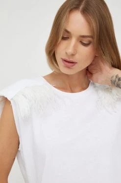 Γυναικεία Αμάνικος Μπλουζάκι Patrizia Pepe άσπρο -Φτηνός Patrizia Pepe Κατάστημα unnamed file 1147