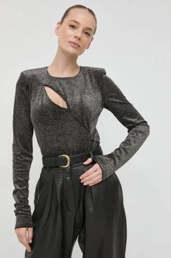 Γυναικεία Μπλούζες Κορμάκι Patrizia Pepe ασημί