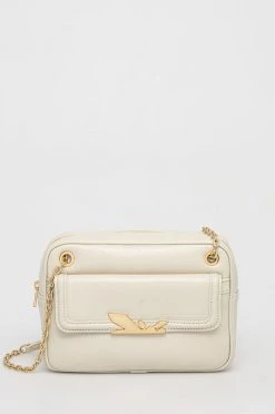 Γυναικεία Τσάντες χιαστί Δερμάτινη τσάντα Patrizia Pepe μπεζ