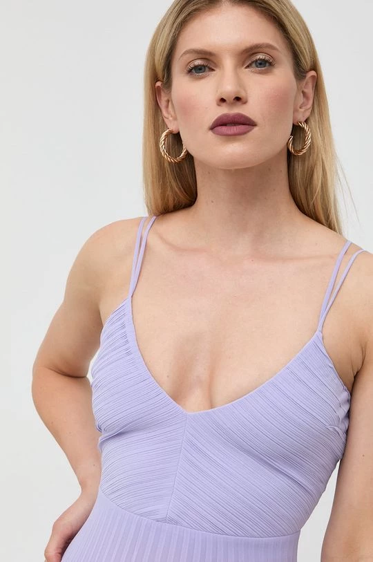 Γυναικεία Φορέματα Φόρεμα Patrizia Pepe μοβ, 4 Γυναικεία Φορέματα Φόρεμα Patrizia Pepe μοβ, - Image 4