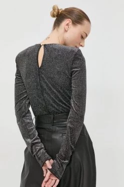 Γυναικεία Μπλούζες Κορμάκι Patrizia Pepe ασημί -Φτηνός Patrizia Pepe Κατάστημα unnamed file 118