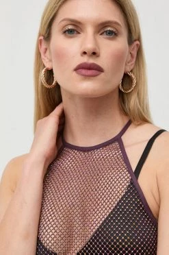 Γυναικεία Αμάνικος Top Patrizia Pepe μαόνι -Φτηνός Patrizia Pepe Κατάστημα unnamed file 1184