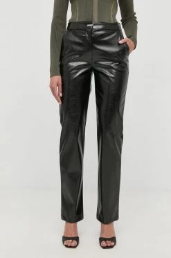 Γυναικεία Υφασμάτινα Παντελόνι Patrizia Pepe μαύρο,