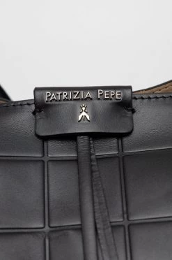 Γυναικεία Τσάντες Shopper και Tote Δερμάτινη τσάντα Patrizia Pepe μαύρο -Φτηνός Patrizia Pepe Κατάστημα unnamed file 1212