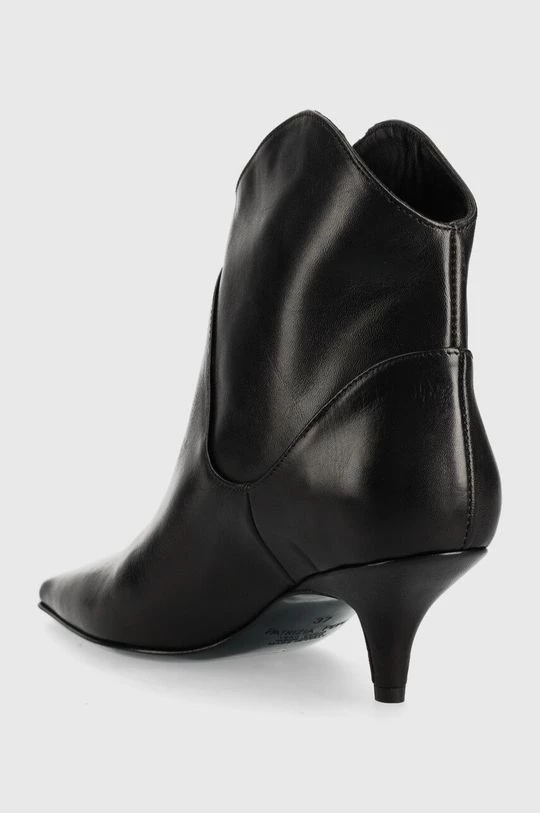 Γυναικεία Μποτάκια Δερμάτινες μπότες Patrizia Pepe χρώμα: μαύρο, 3 Γυναικεία Μποτάκια Δερμάτινες μπότες Patrizia Pepe χρώμα: μαύρο, - Image 3