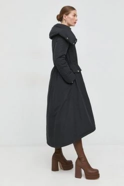 Γυναικεία Μακριά μπουφάν Μπουφάν Patrizia Pepe μαύρο,