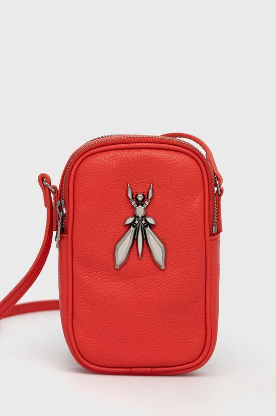 Γυναικεία Τσαντάκια μέσης Δερμάτινο φακελάκι Patrizia Pepe κόκκινο 1 Γυναικεία Τσαντάκια μέσης Δερμάτινο φακελάκι Patrizia Pepe κόκκινο