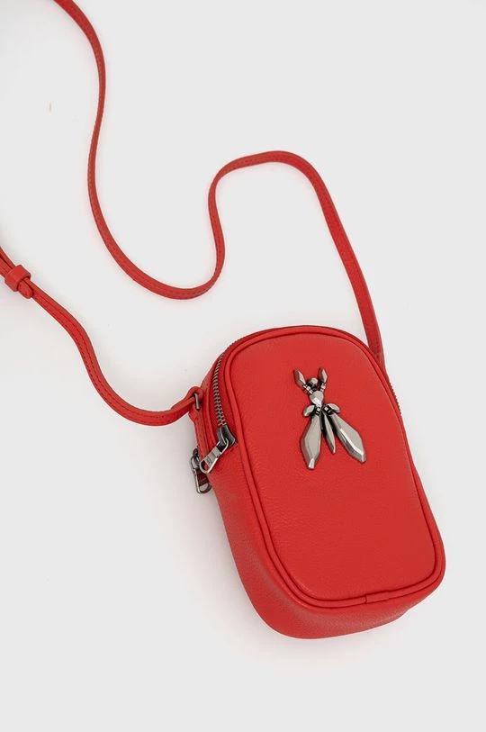 Γυναικεία Τσαντάκια μέσης Δερμάτινο φακελάκι Patrizia Pepe κόκκινο 2 Γυναικεία Τσαντάκια μέσης Δερμάτινο φακελάκι Patrizia Pepe κόκκινο - Image 2