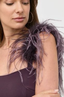 Γυναικεία Φορέματα Φόρεμα Patrizia Pepe μοβ, -Φτηνός Patrizia Pepe Κατάστημα unnamed file 1290