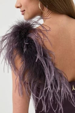 Γυναικεία Φορέματα Φόρεμα Patrizia Pepe μοβ, -Φτηνός Patrizia Pepe Κατάστημα unnamed file 1291