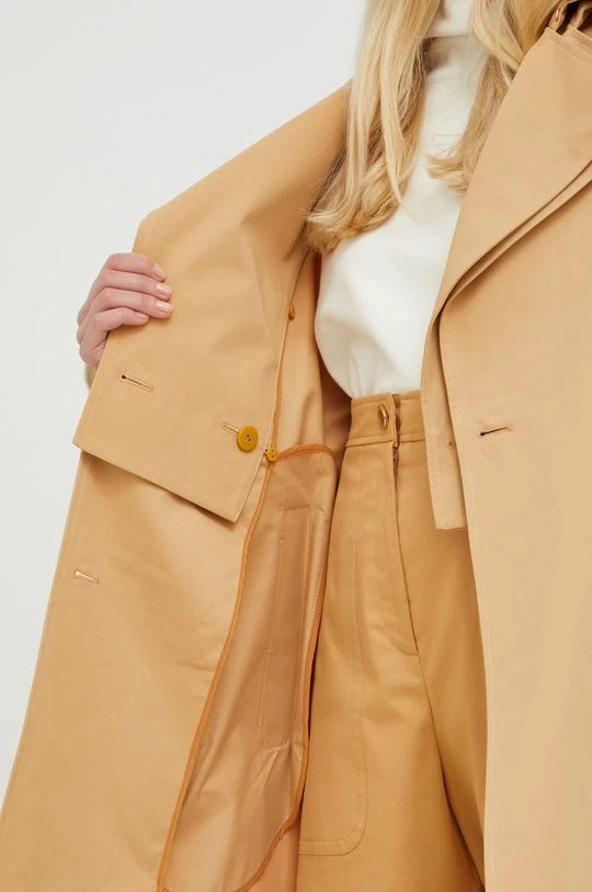 Γυναικεία Παλτά Βαμβακερή καμπαρντίνα Patrizia Pepe μπεζ, 5 Γυναικεία Παλτά Βαμβακερή καμπαρντίνα Patrizia Pepe μπεζ, - Image 5