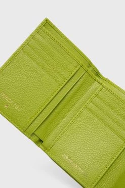 Γυναικεία Πορτοφόλια Δερμάτινο πορτοφόλι Patrizia Pepe χρώμα: πράσινο -Φτηνός Patrizia Pepe Κατάστημα unnamed file 1299