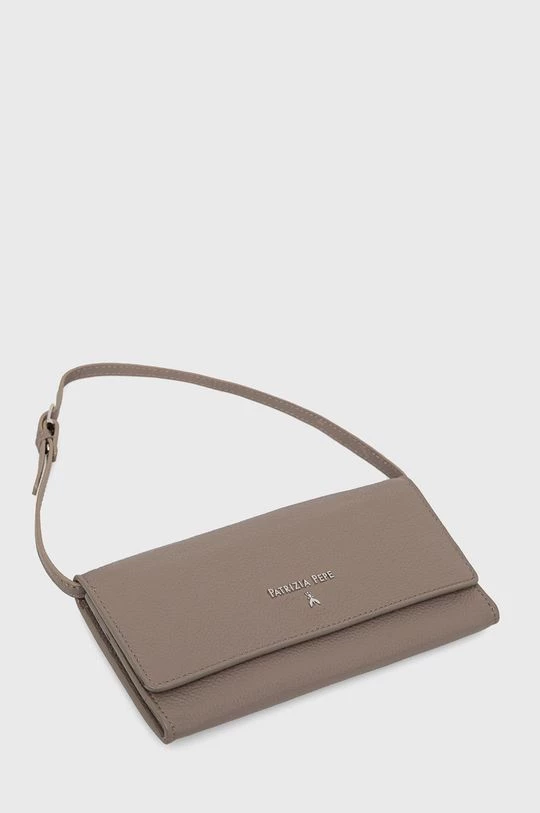 Γυναικεία Τσάντες χειρός Δερμάτινη τσάντα συμπλέκτη Patrizia Pepe καφέ 2 Γυναικεία Τσάντες χειρός Δερμάτινη τσάντα συμπλέκτη Patrizia Pepe καφέ - Image 2