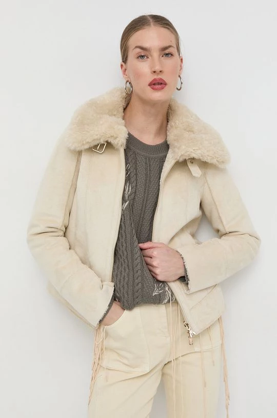 Γυναικεία Κοντά μπουφάν Μπουφάν δυο όψεων Patrizia Pepe μπεζ, 1 Γυναικεία Κοντά μπουφάν Μπουφάν δυο όψεων Patrizia Pepe μπεζ,