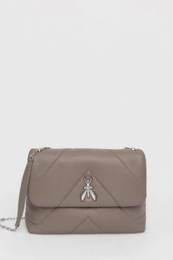 Γυναικεία Τσάντες χιαστί Δερμάτινη τσάντα Patrizia Pepe καφέ