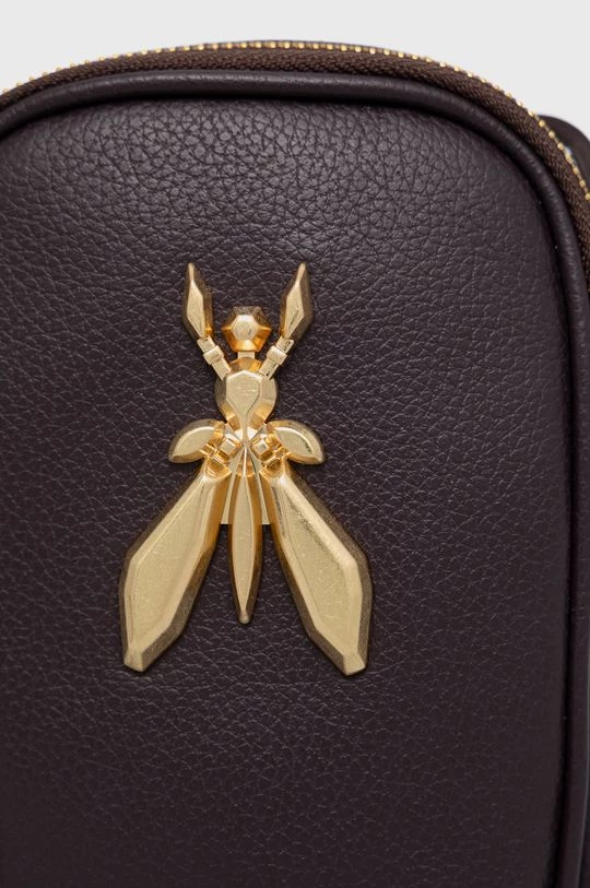 Γυναικεία Τσαντάκια μέσης Δερμάτινο φακελάκι Patrizia Pepe μαόνι 4 Γυναικεία Τσαντάκια μέσης Δερμάτινο φακελάκι Patrizia Pepe μαόνι - Image 4