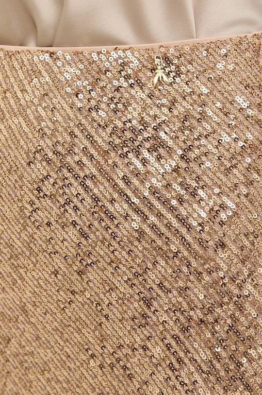 Γυναικεία Φούστες Φούστα Patrizia Pepe χρυσαφί, 4 Γυναικεία Φούστες Φούστα Patrizia Pepe χρυσαφί, - Image 4