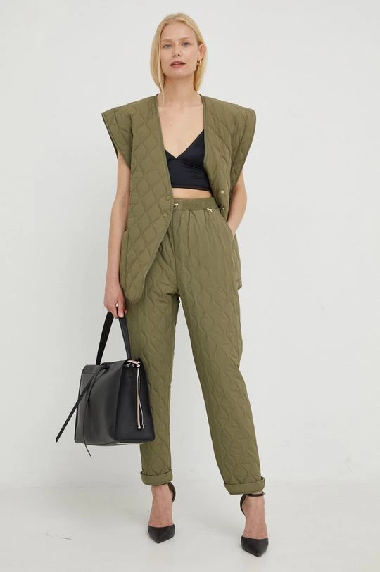 Γυναικεία Υφασμάτινα Παντελόνι Patrizia Pepe πράσινο, 2 Γυναικεία Υφασμάτινα Παντελόνι Patrizia Pepe πράσινο, - Image 2