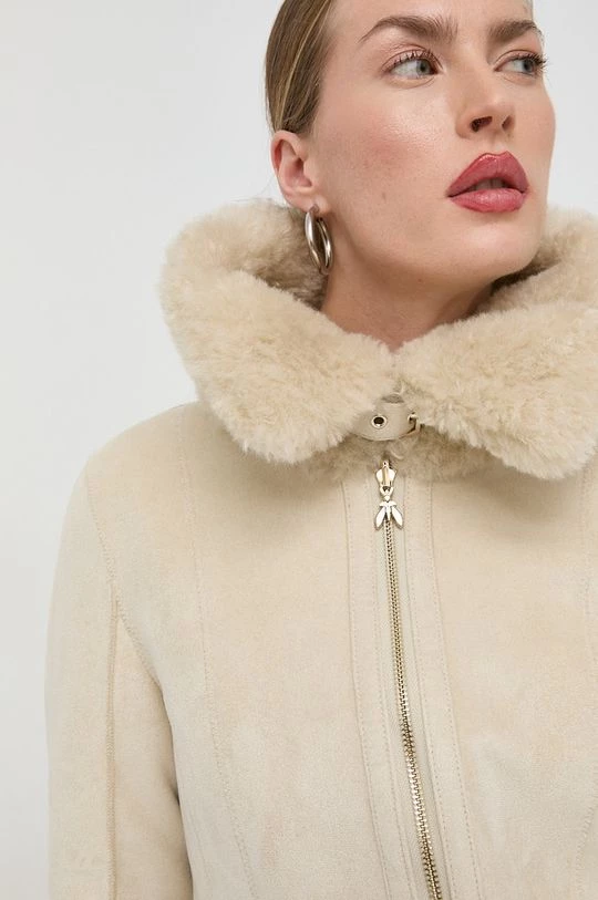 Γυναικεία Κοντά μπουφάν Μπουφάν δυο όψεων Patrizia Pepe μπεζ, 5 Γυναικεία Κοντά μπουφάν Μπουφάν δυο όψεων Patrizia Pepe μπεζ, - Image 5