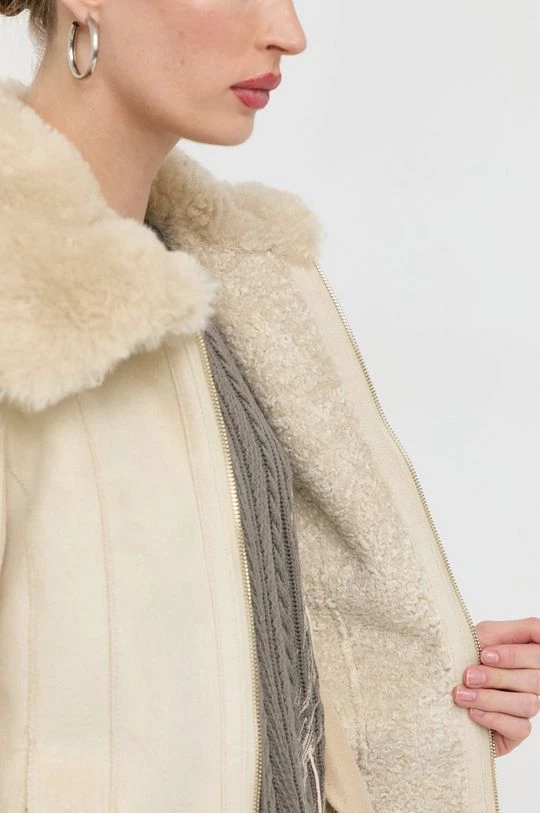 Γυναικεία Κοντά μπουφάν Μπουφάν δυο όψεων Patrizia Pepe μπεζ, 6 Γυναικεία Κοντά μπουφάν Μπουφάν δυο όψεων Patrizia Pepe μπεζ, - Image 6