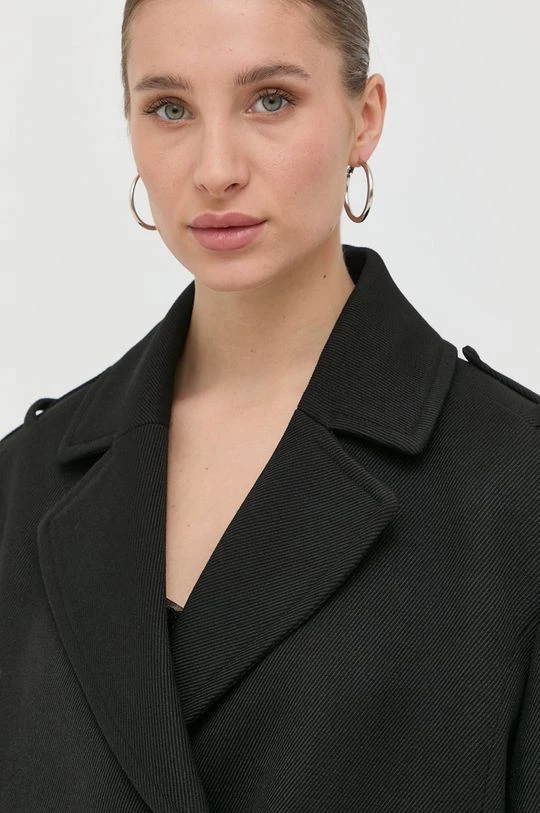 Γυναικεία Σακάκια Μπλέιζερ με μίγμα μαλλιού Patrizia Pepe μαύρο, 4 Γυναικεία Σακάκια Μπλέιζερ με μίγμα μαλλιού Patrizia Pepe μαύρο, - Image 4