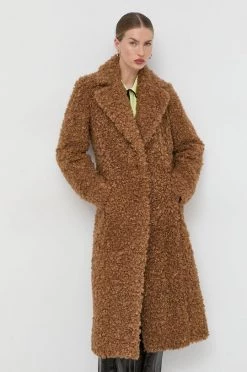 Γυναικεία Παλτά Παλτό Patrizia Pepe καφέ,