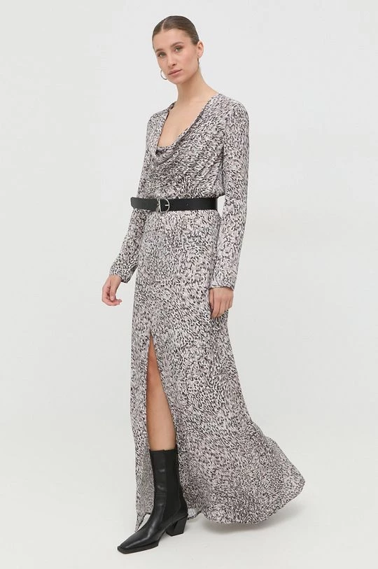 Γυναικεία Φορέματα Φόρεμα Patrizia Pepe γκρι, 4 Γυναικεία Φορέματα Φόρεμα Patrizia Pepe γκρι, - Image 4