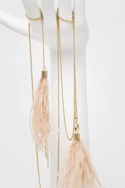 Γυναικεία Κολιέ Patrizia Pepe μπεζ