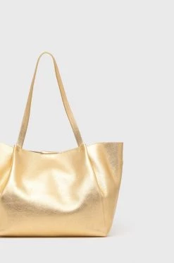 Γυναικεία Τσάντες Shopper και Tote Δερμάτινη τσάντα Patrizia Pepe χρυσαφί -Φτηνός Patrizia Pepe Κατάστημα unnamed file 1440