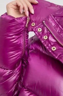 Γυναικεία Κοντά μπουφάν Μπουφάν με επένδυση από πούπουλα Patrizia Pepe μοβ, -Φτηνός Patrizia Pepe Κατάστημα unnamed file 150