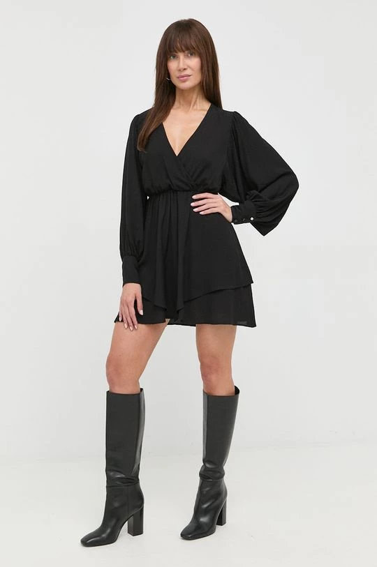 Γυναικεία Φορέματα Φόρεμα Patrizia Pepe μαύρο, 2 Γυναικεία Φορέματα Φόρεμα Patrizia Pepe μαύρο, - Image 2