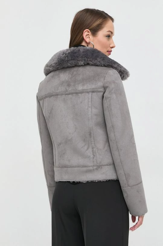 Γυναικεία Κοντά μπουφάν Μπουφάν δυο όψεων Patrizia Pepe γκρι, 4 Γυναικεία Κοντά μπουφάν Μπουφάν δυο όψεων Patrizia Pepe γκρι, - Image 4