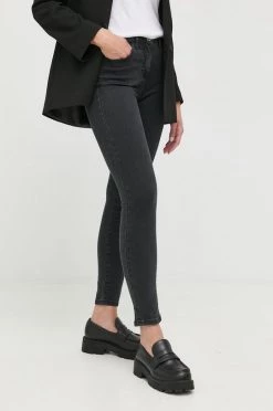 Γυναικεία Slim και Skinny Τζιν παντελονι Patrizia Pepe μαύρο