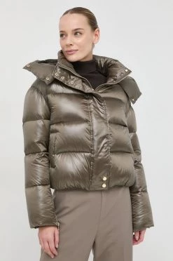 Γυναικεία Κοντά μπουφάν Μπουφάν με επένδυση από πούπουλα Patrizia Pepe πράσινο,