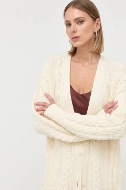 Γυναικεία Με φερμουάρ Πλεκτή ζακέτα Patrizia Pepe μπεζ -Φτηνός Patrizia Pepe Κατάστημα unnamed file 1592