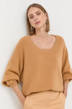 Γυναικεία Χωρίς φερμουάρ Μάλλινο πουλόβερ Patrizia Pepe χρώμα: μπεζ,