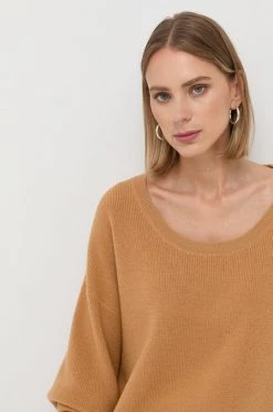 Γυναικεία Χωρίς φερμουάρ Μάλλινο πουλόβερ Patrizia Pepe χρώμα: μπεζ, -Φτηνός Patrizia Pepe Κατάστημα unnamed file 1597