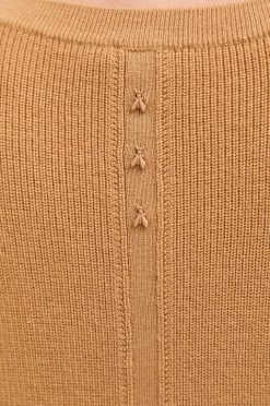 Γυναικεία Χωρίς φερμουάρ Μάλλινο πουλόβερ Patrizia Pepe χρώμα: μπεζ, -Φτηνός Patrizia Pepe Κατάστημα unnamed file 1598