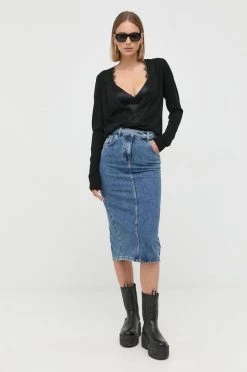 Γυναικεία Φούστες Τζιν φούστα Patrizia Pepe μπλε